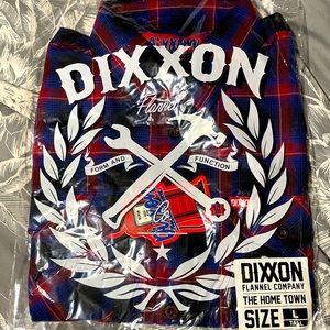Dixxon Flannel -The Home Town Mens  Large Tall. long sleeve flannel. New in bag